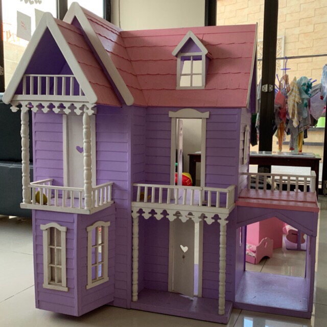 Detail Rumah Barbie Kayu Nomer 9