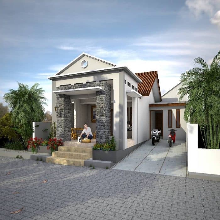 Detail Rumah Batu Minimalis Nomer 41