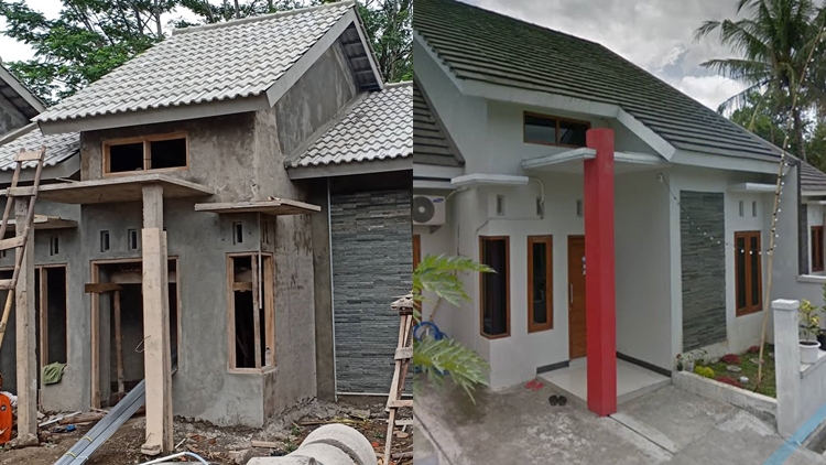 Detail Rumah Belum Jadi Nomer 10