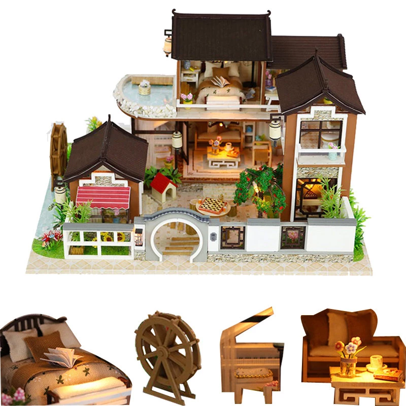 Detail Rumah Boneka Kayu Nomer 18