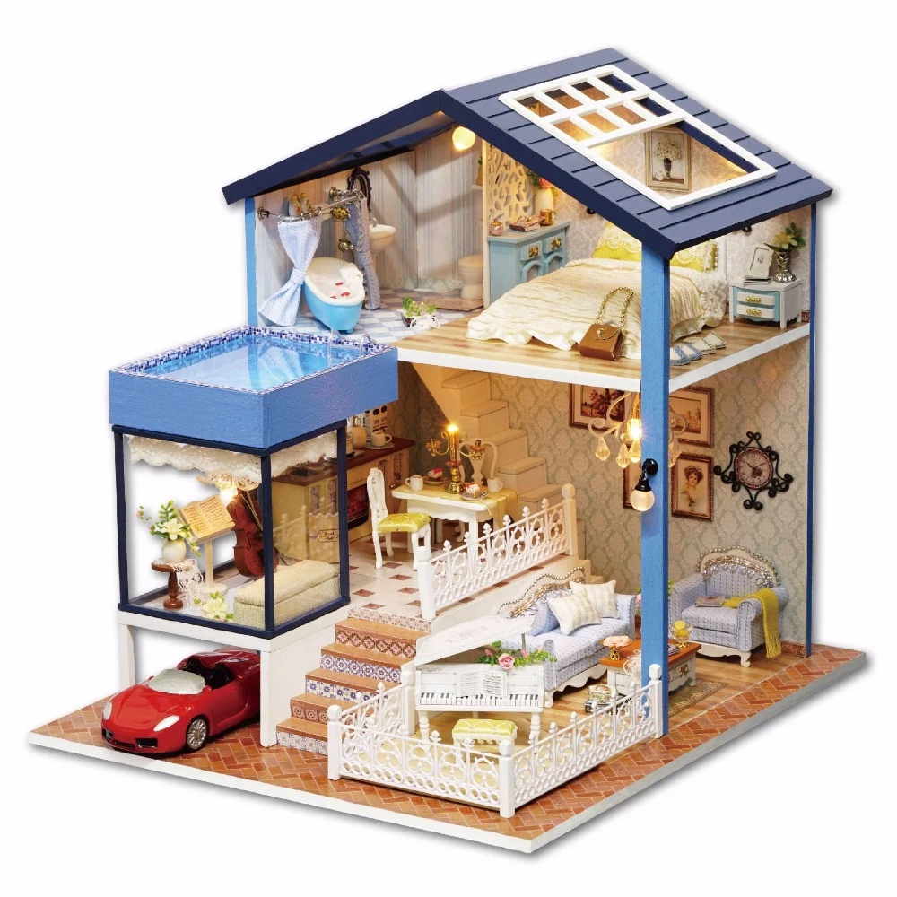 Detail Rumah Boneka Kayu Nomer 8