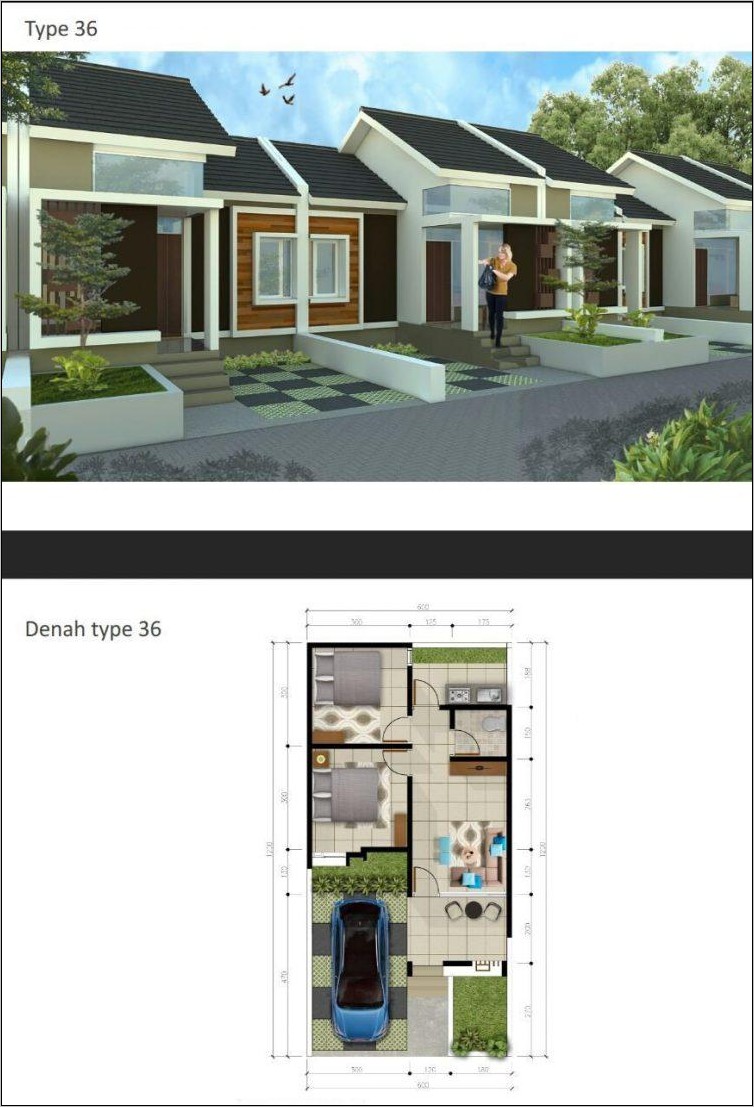 Detail Rumah Btn Minimalis Type 36 Nomer 43