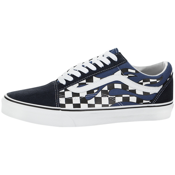 Detail Vans Checker Flame Nomer 46