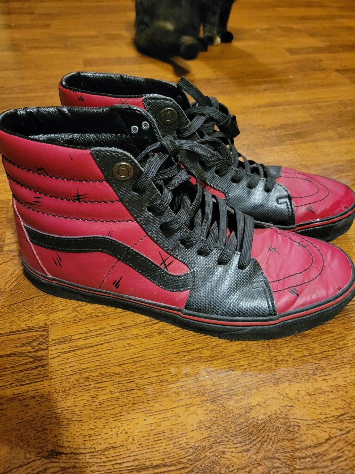 Detail Vans Deadpool Shoes Nomer 15