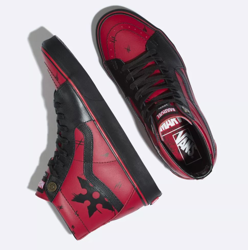 Detail Vans Deadpool Shoes Nomer 31