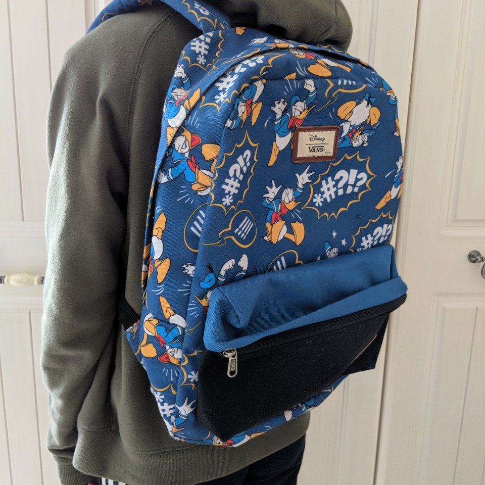 Detail Vans Donald Duck Backpack Nomer 9