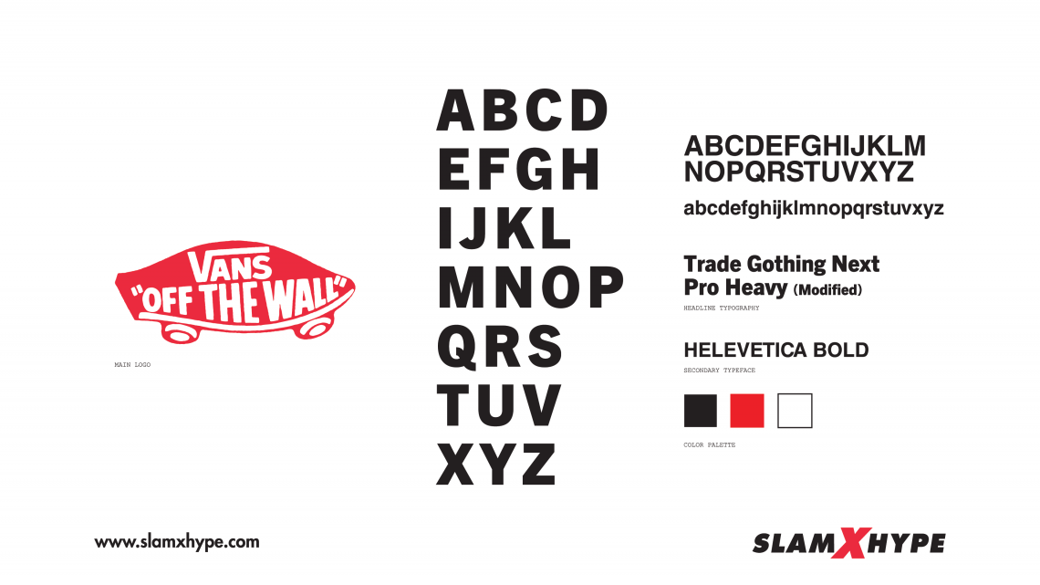 Detail Vans Font Nomer 5