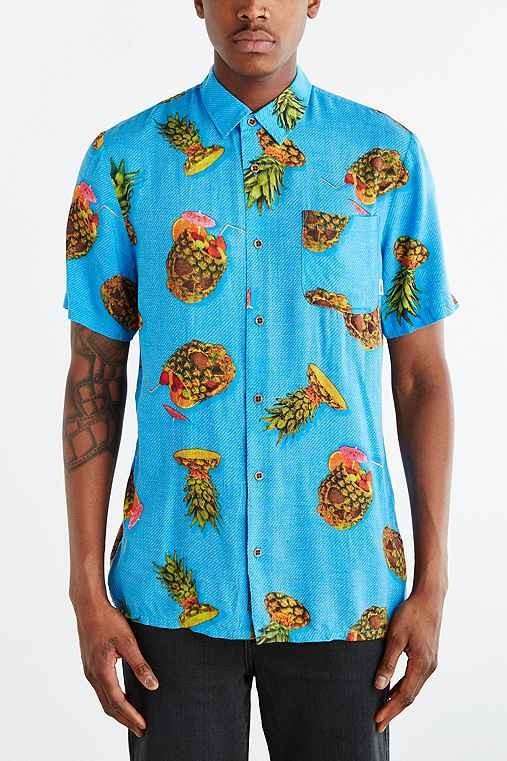 Detail Vans Pineapple Skull Shirt Nomer 10