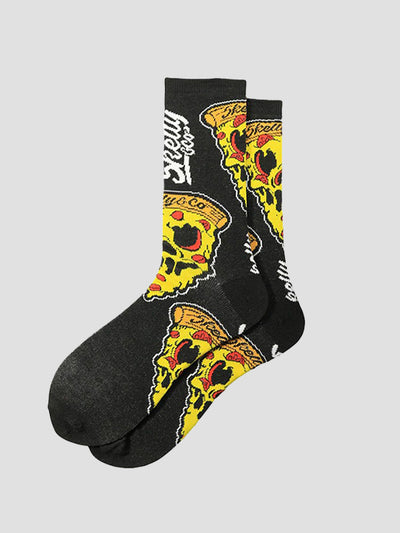Detail Vans Pizza Socks Nomer 35