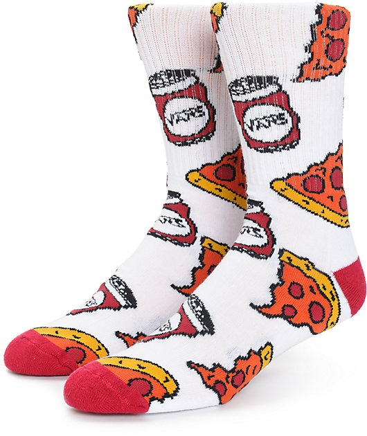 Detail Vans Pizza Socks Nomer 6