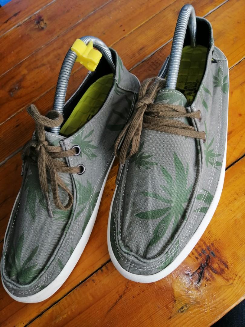 Detail Vans Pot Leaf Shoes Nomer 37