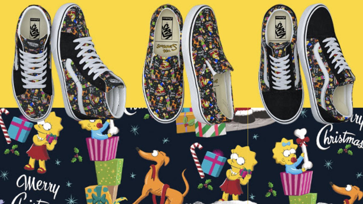 Detail Vans Simpsons Christmas Nomer 8