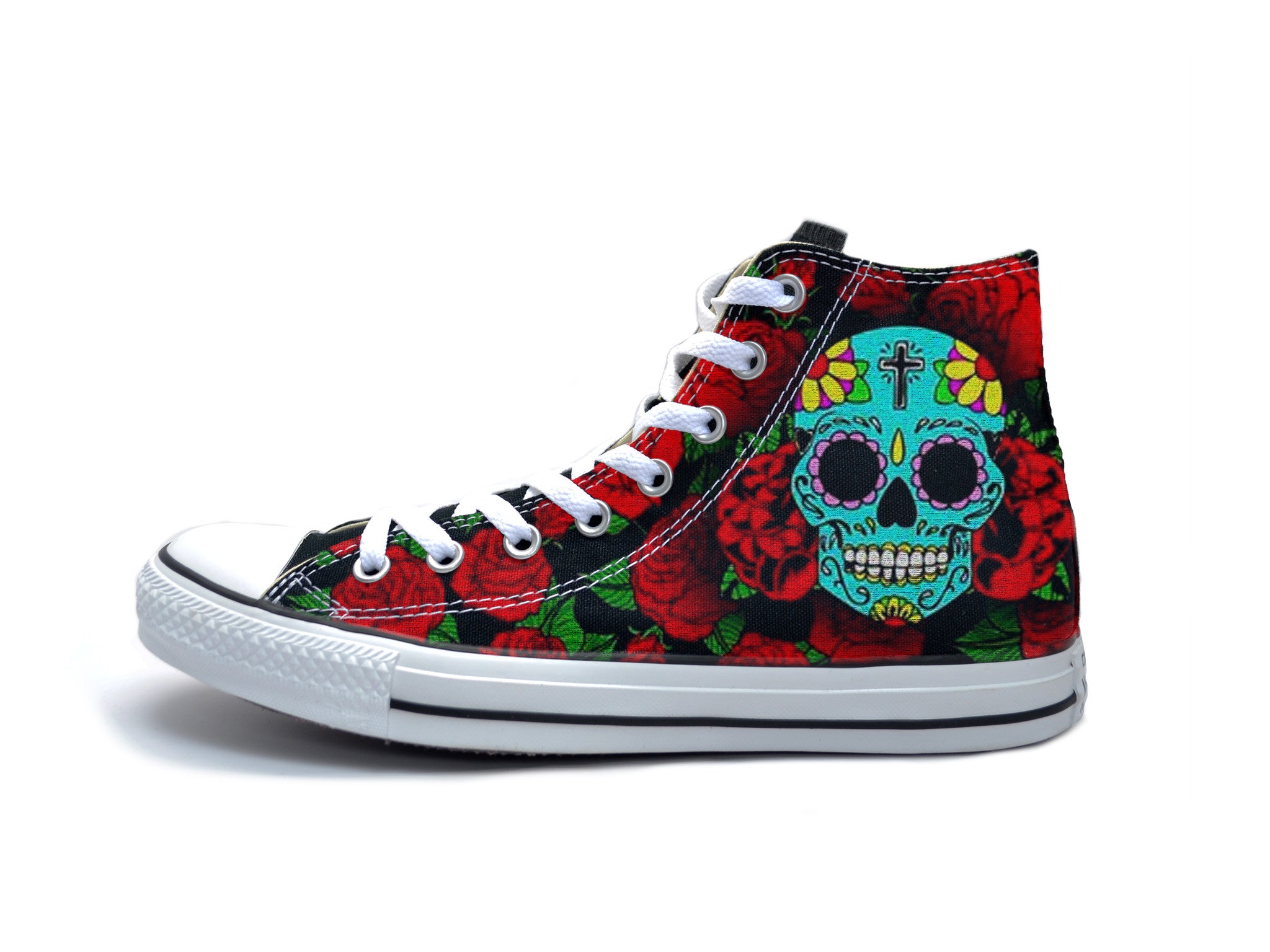 Detail Vans Sugar Skull Shoes Nomer 25