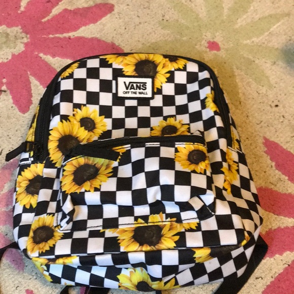 Detail Vans Sunflower Backpack Full Size Nomer 14