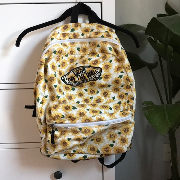 Detail Vans Sunflower Backpack Full Size Nomer 8