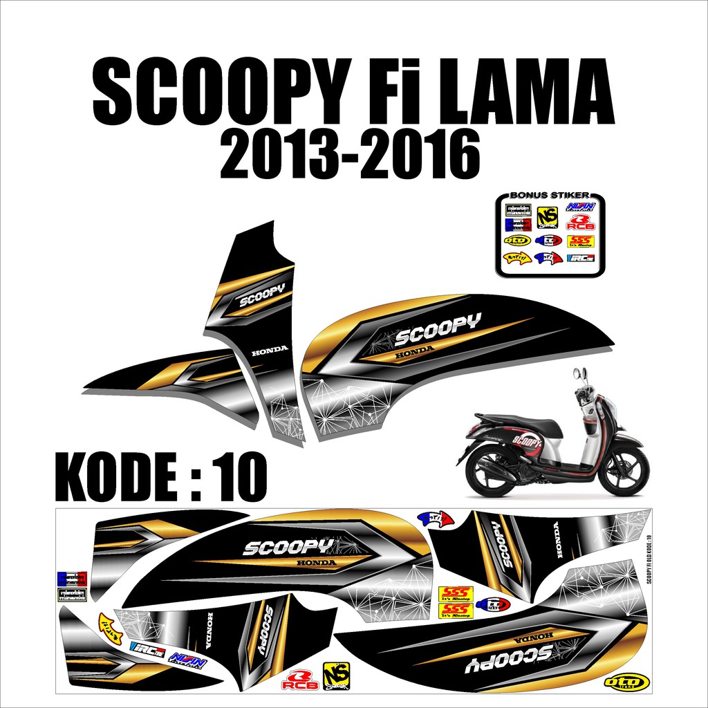 Detail Variasi Honda Scoopy Nomer 43