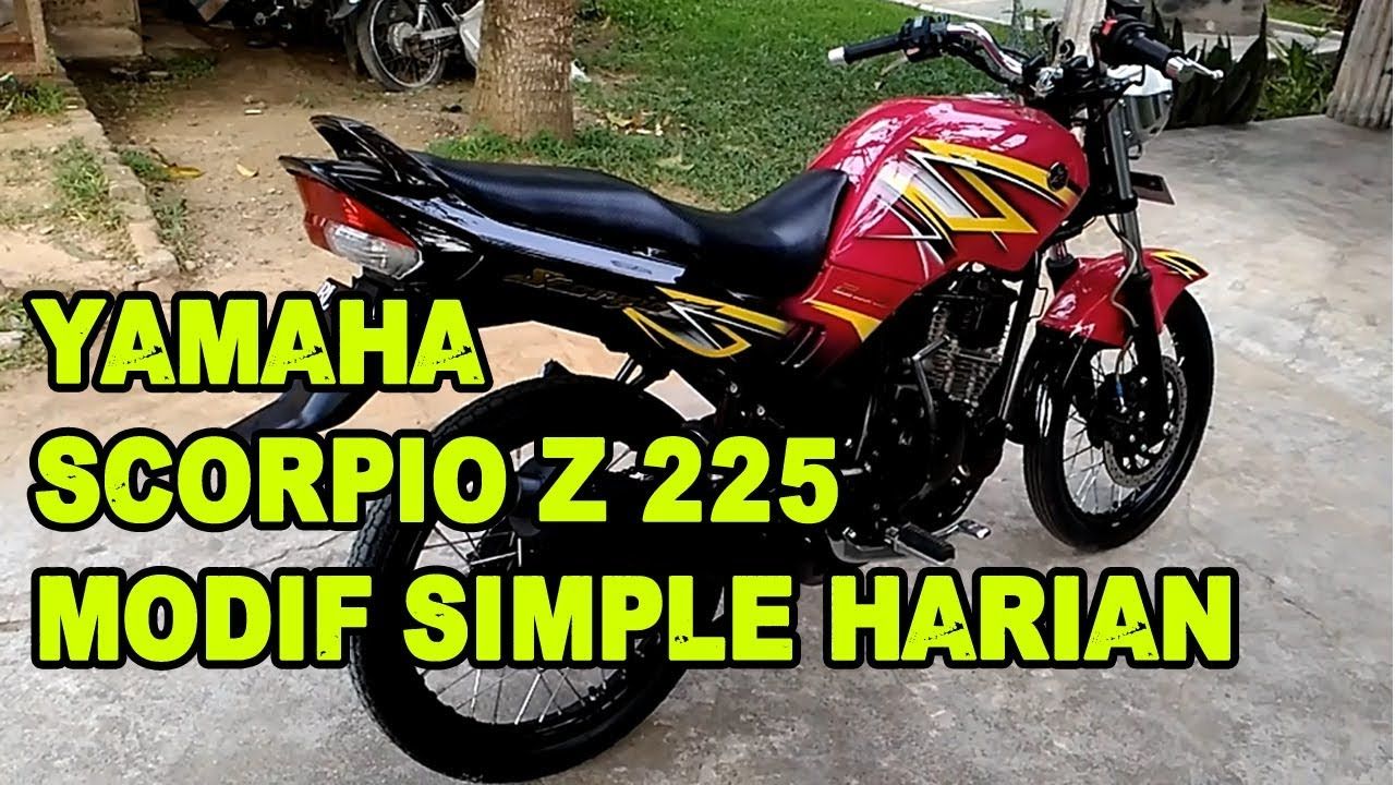 Detail Variasi Motor Scorpio Z Nomer 4