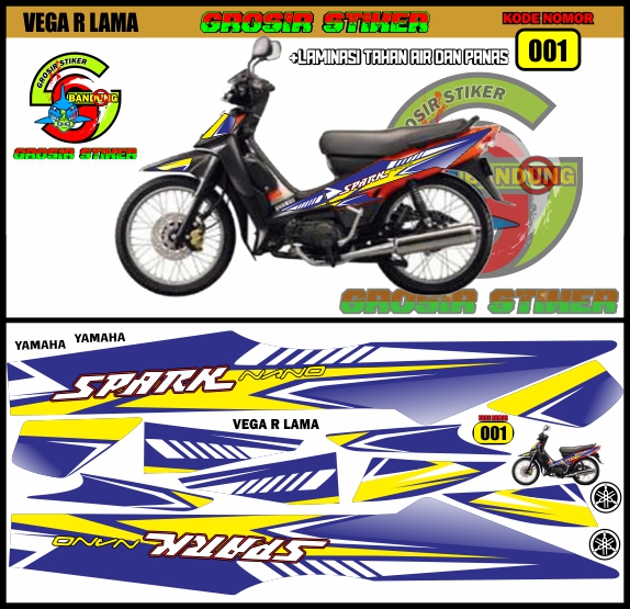 Detail Variasi Vega R Nomer 28