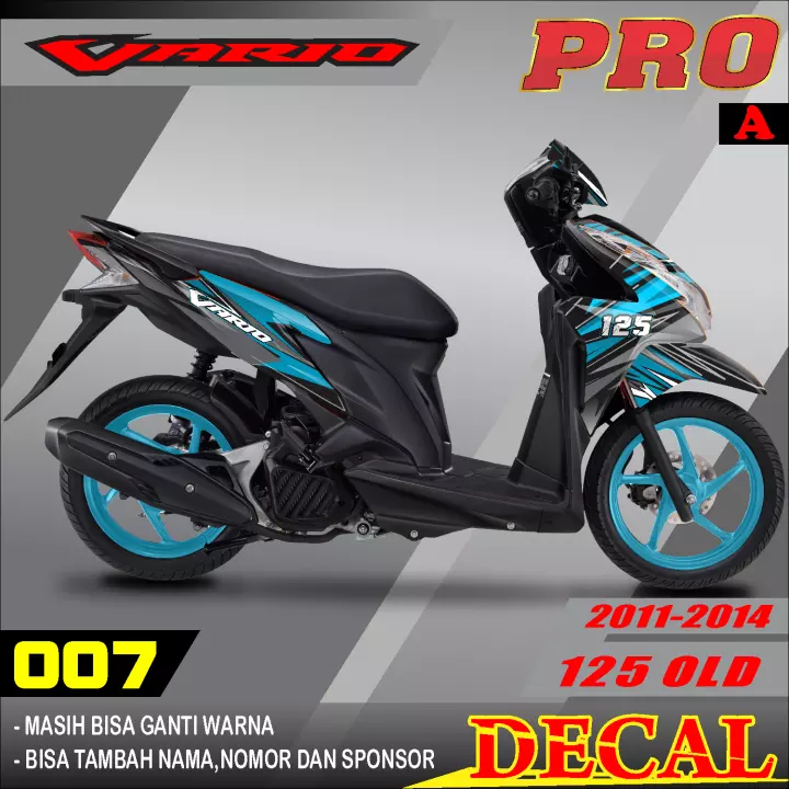 Detail Vario 125 Full Variasi Nomer 20