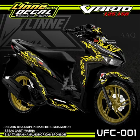 Detail Vario 125 Full Variasi Nomer 28