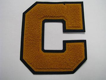 Detail Varsity Letter C Nomer 36