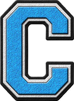 Detail Varsity Letter C Nomer 5