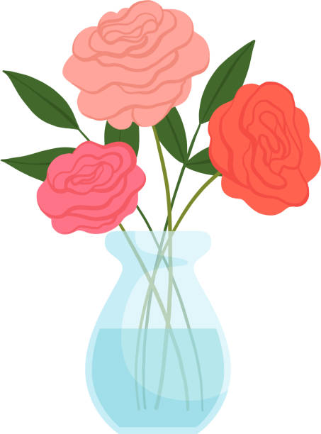 Detail Vase Of Flowers Clipart Nomer 11