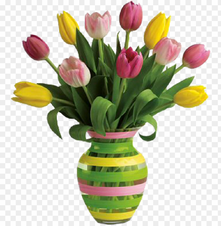 Detail Vase Of Flowers Clipart Nomer 22