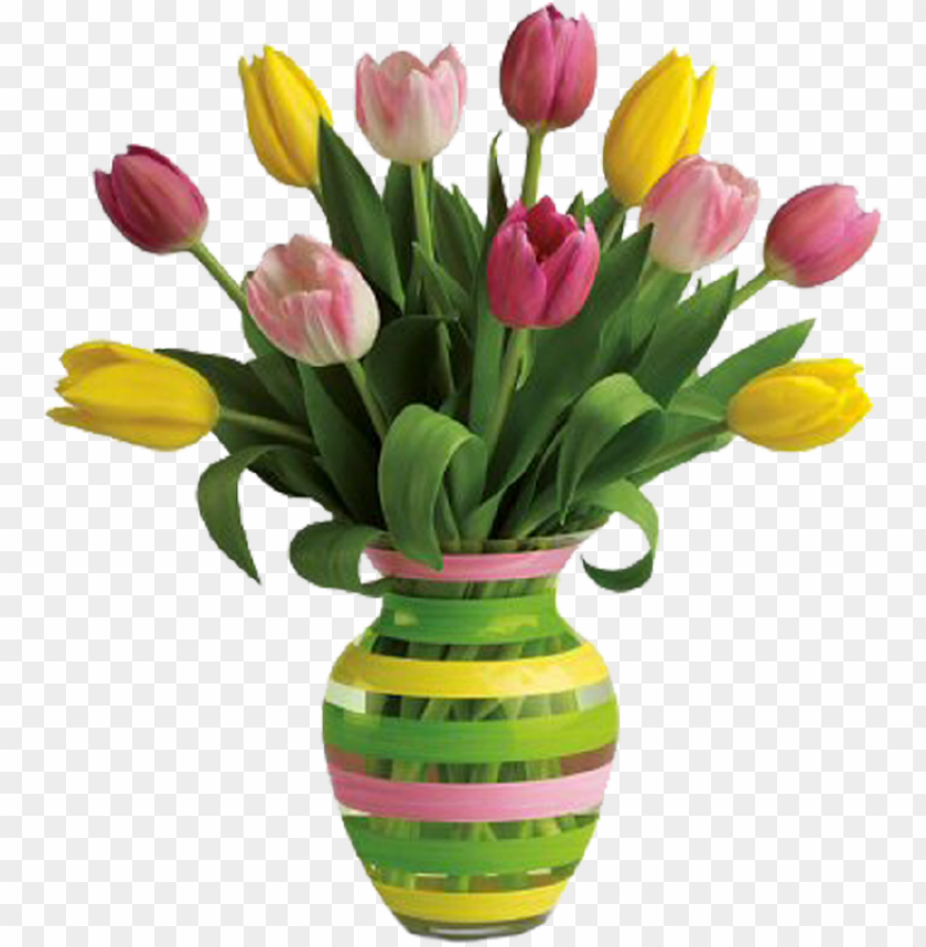 Detail Vase With Flowers Clipart Nomer 22