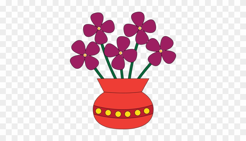 Detail Vase With Flowers Clipart Nomer 35