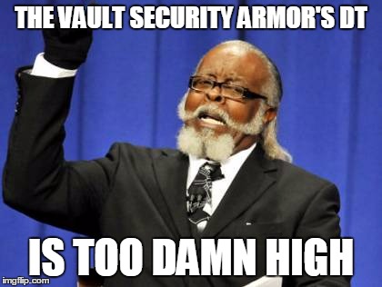 Detail Vault 101 Security Armor Nomer 45