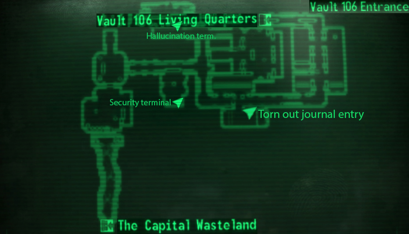 Detail Vault 106 In Fallout 3 Nomer 4