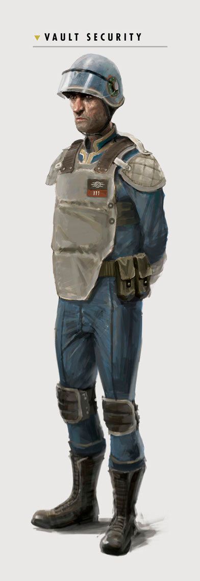Detail Vault 111 Security Armor Nomer 13