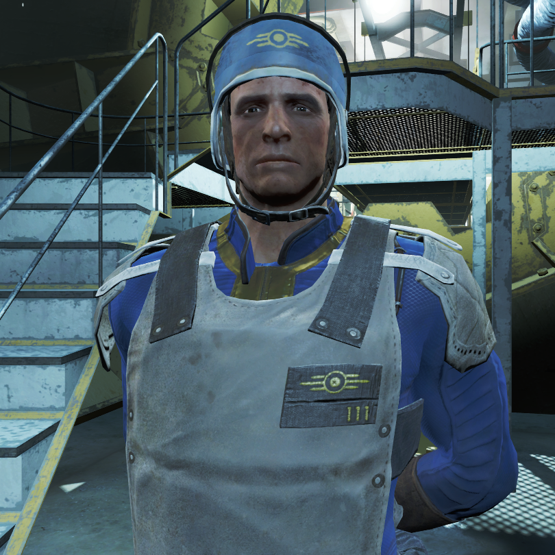 Detail Vault 111 Security Armor Nomer 4