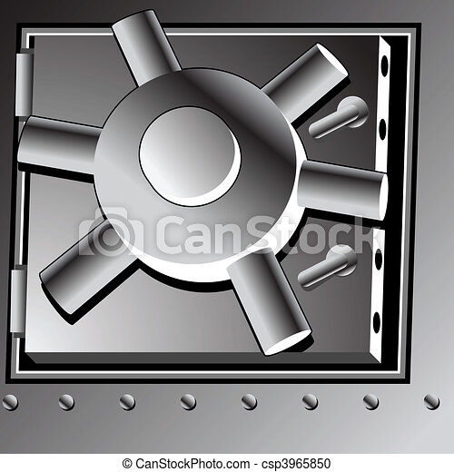 Detail Vault Door Clipart Nomer 32