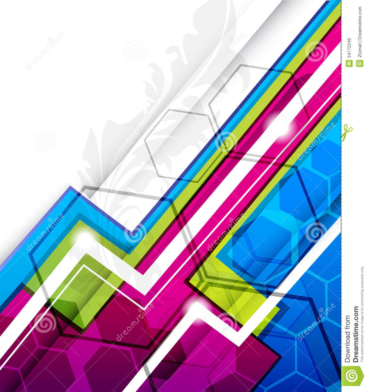 Detail Vector Abstrak Nomer 15