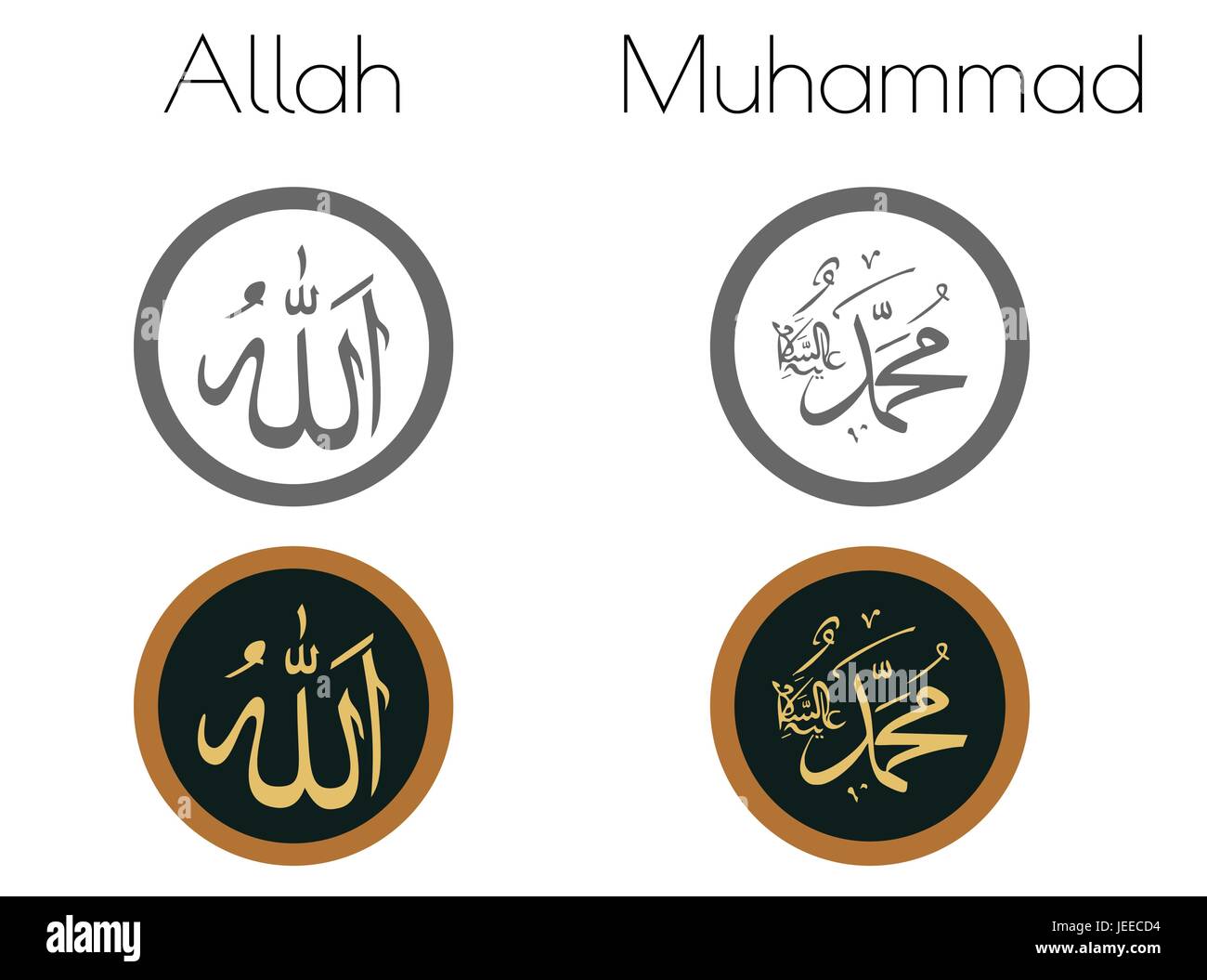 Detail Vector Allah Nomer 15