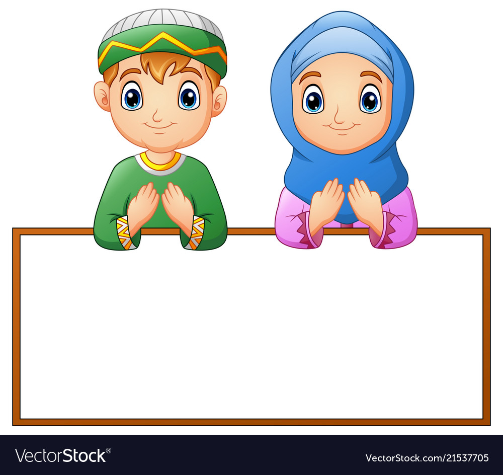 Detail Vector Anak Muslim Nomer 14