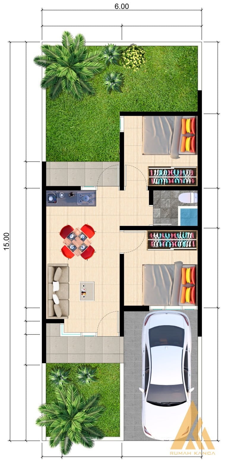 Detail Rumah Budget 200 Juta Nomer 41