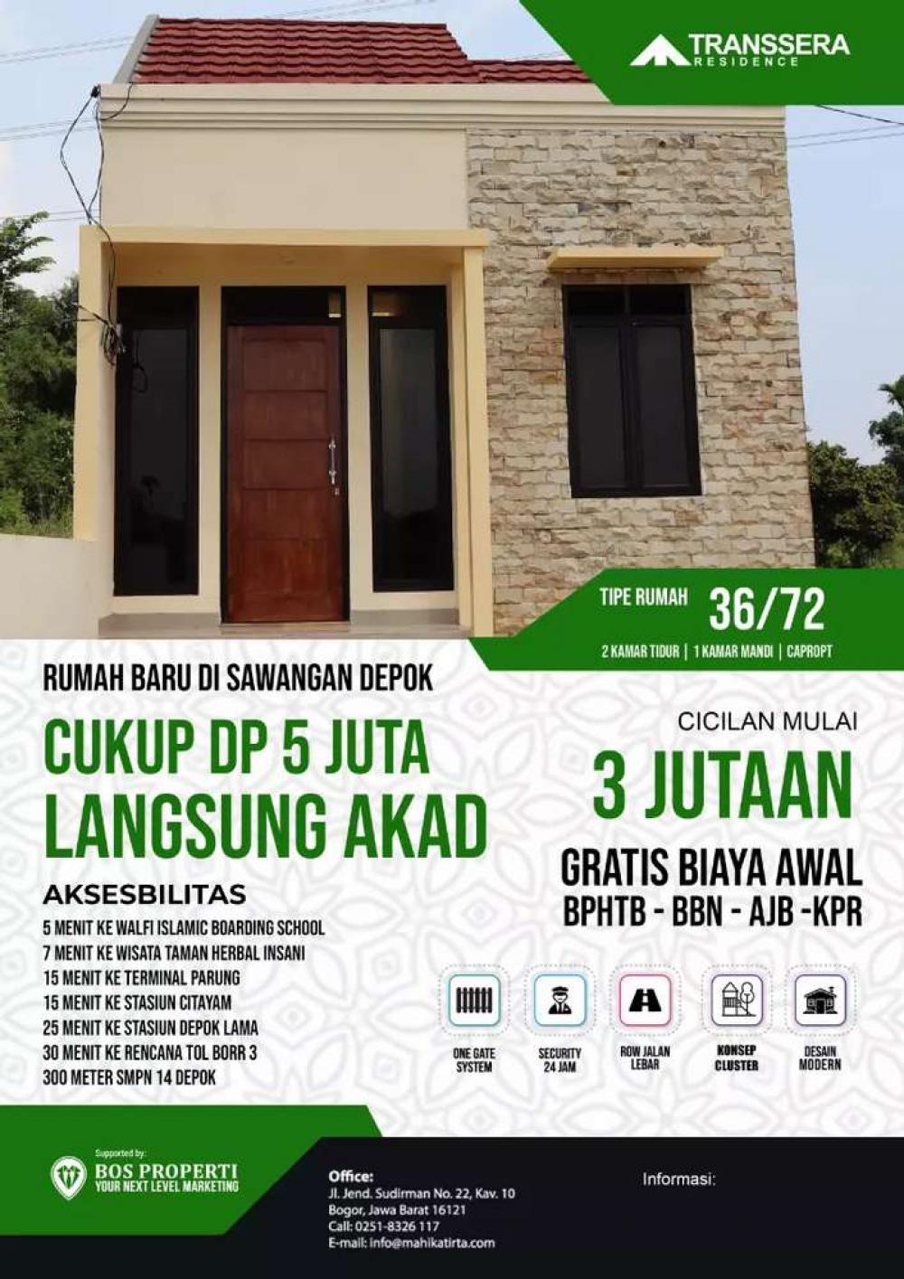 Detail Rumah Cicilan 1 Jutaan Di Depok 2020 Nomer 49