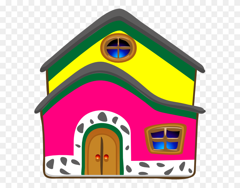 Detail Rumah Clip Art Nomer 39