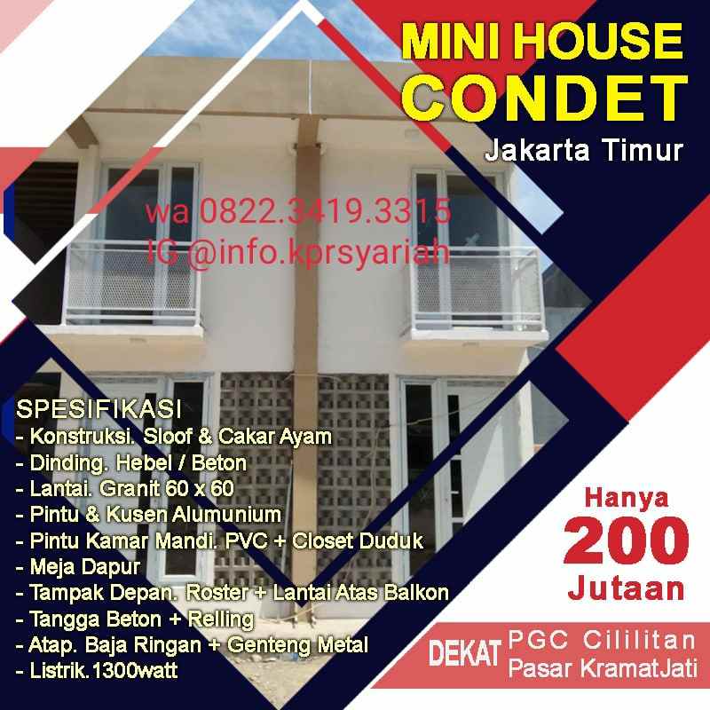 Detail Rumah Condet 200 Juta Nomer 26