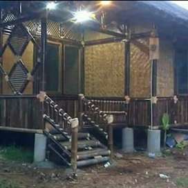 Detail Rumah Dari Bambu Hitam Nomer 19