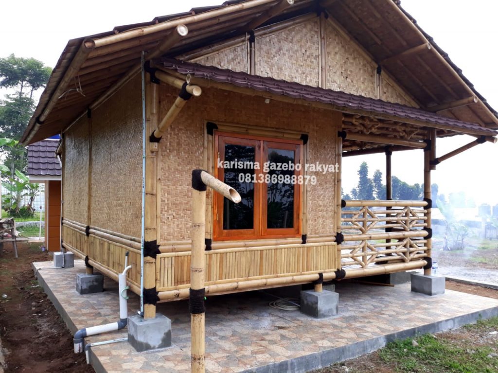 Detail Rumah Dari Bambu Sederhana Nomer 23