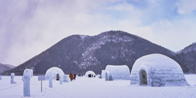 Detail Rumah Dari Es Orang Eskimo Nomer 13