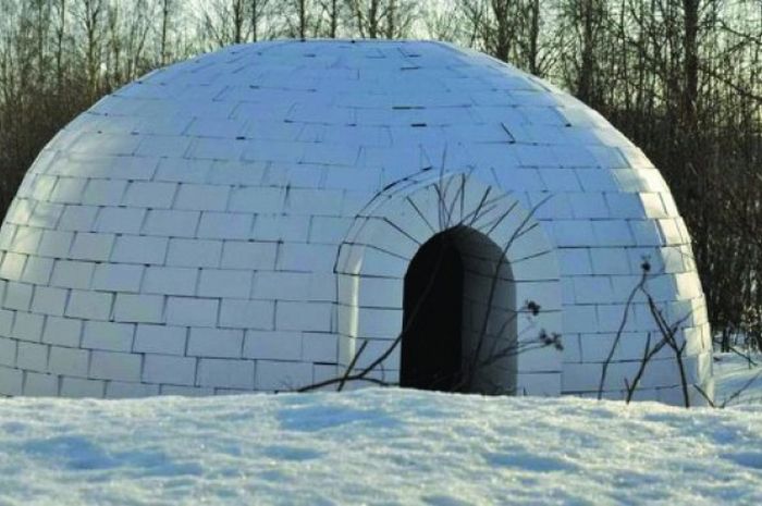 Detail Rumah Dari Es Orang Eskimo Nomer 27