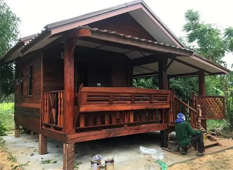 Detail Rumah Dari Kayu Sederhana Nomer 40