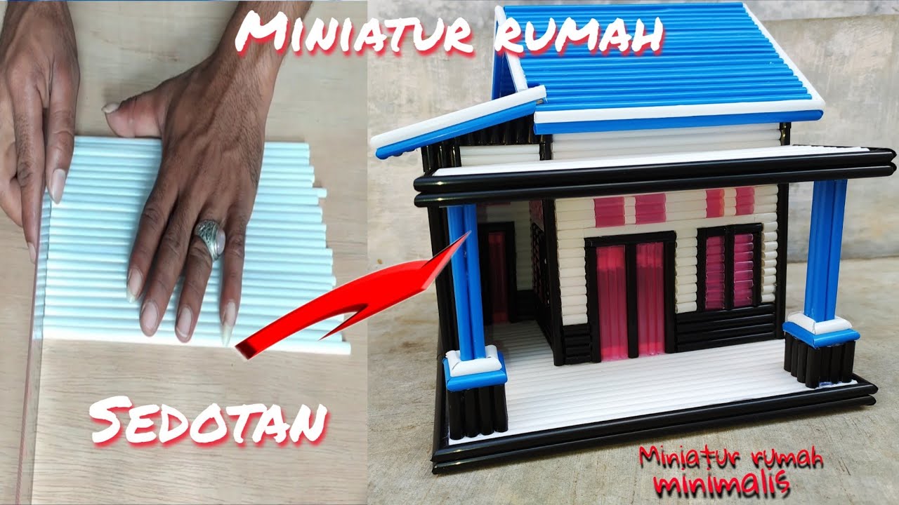 Detail Rumah Dari Sedotan Nomer 40