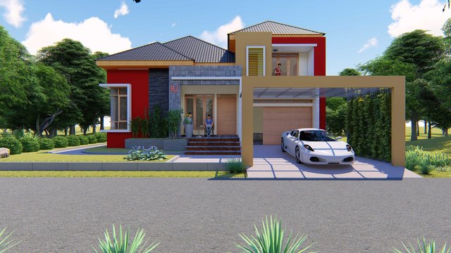 Detail Rumah Dengan Jendela Sudut Nomer 38