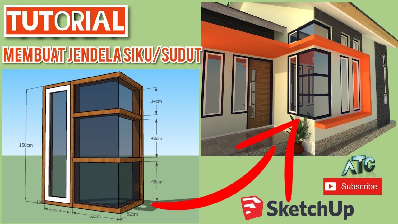 Detail Rumah Dengan Jendela Sudut Nomer 7